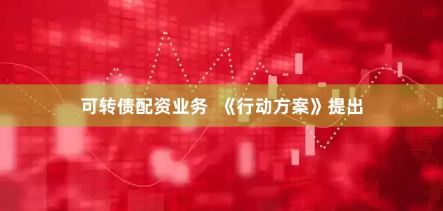 可转债配资业务  《行动方案》提出